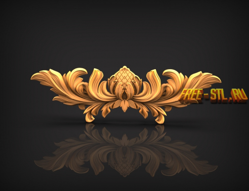 decoração modelo 3D formato STL