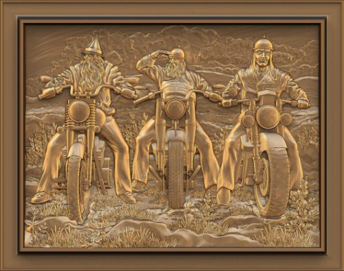 три богатыря 3d модель формат stl скачать