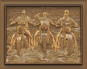три богатыря 3d модель формат stl скачать