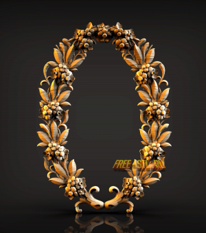 Frame baguette model 3d STL format free download