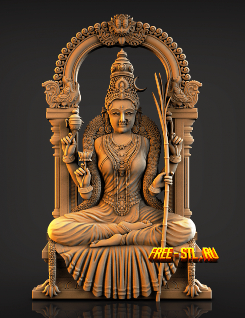 3D модель श्री लालीता सहस्रनाम स्तोत्रम्