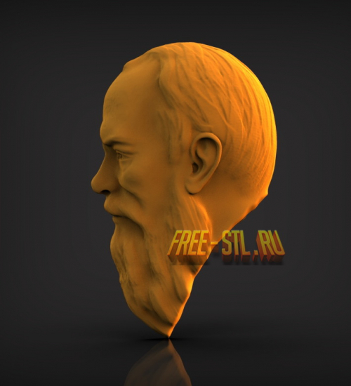 Достоевский 3d модель stl