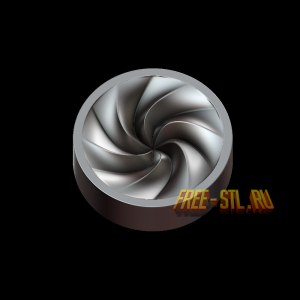 фишка для нард 3d модель stl