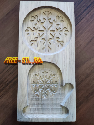3D модель пряничная доска