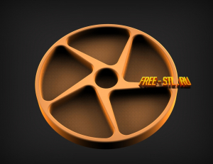 compartmental dish, plate for food 3D model free download